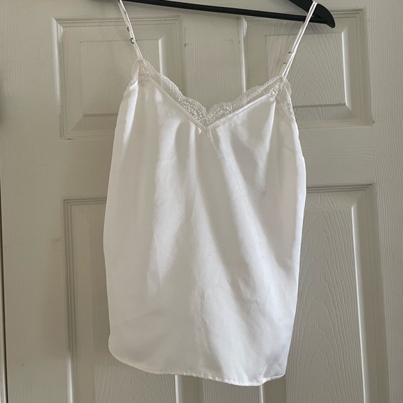 White lace tank top size small - Picture 2 of 2